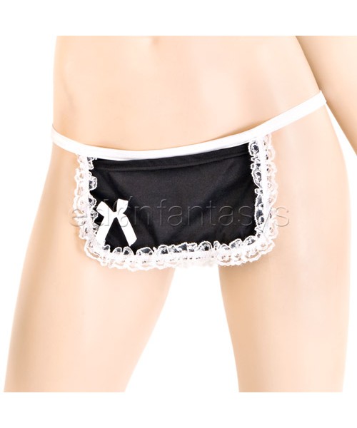 Maid bikini top with panty
