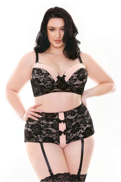 Curve - Margot Bra & High Waist Panty (3X/4X)