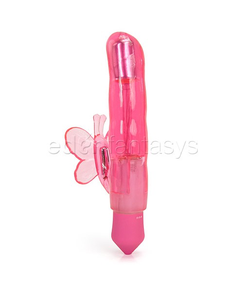 Butterfly rabbit vibrator