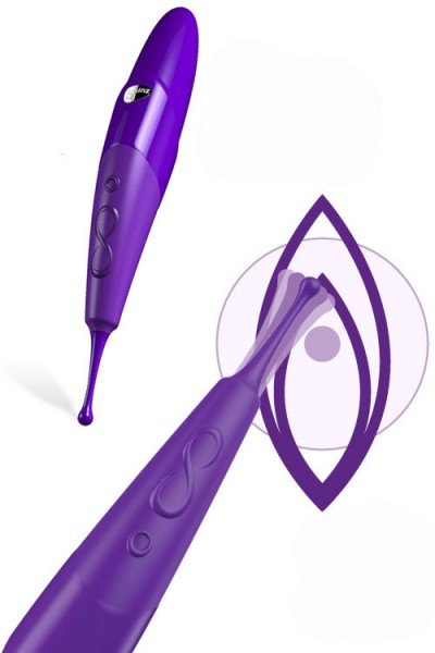 Zumio X Intense 7" Clitoral Stimulator with Oscillating Tip
