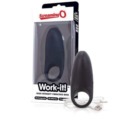 Screaming O Work It Charged Ring Cock Ring