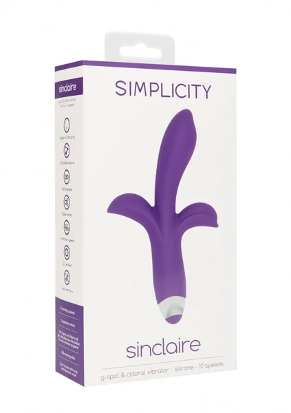 SINCLAIRE G-Spot Clitoral Vibrator (Purple) — image 8 of 9