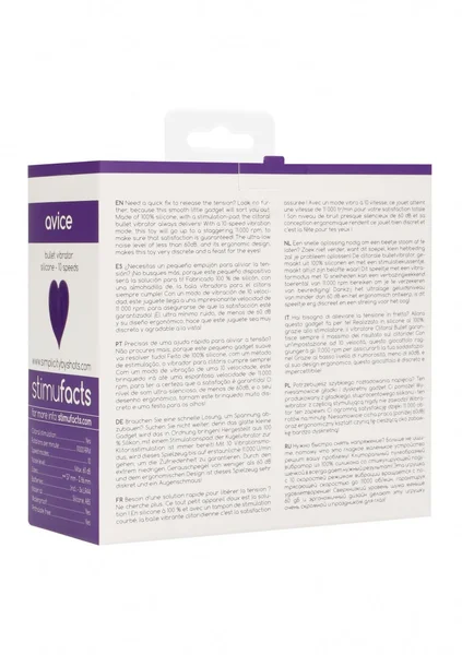 AVICE Bullet Vibrator (Purple) — image 9 of 9