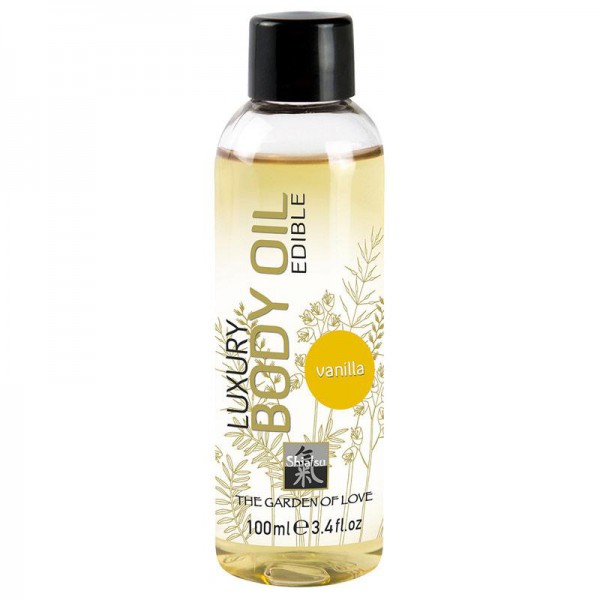 Shiatsu Luxury Edible Body Oil Vanilla