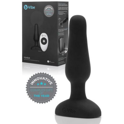 B Vibe Beginner s Vibrating 4 Butt Plug with Remote