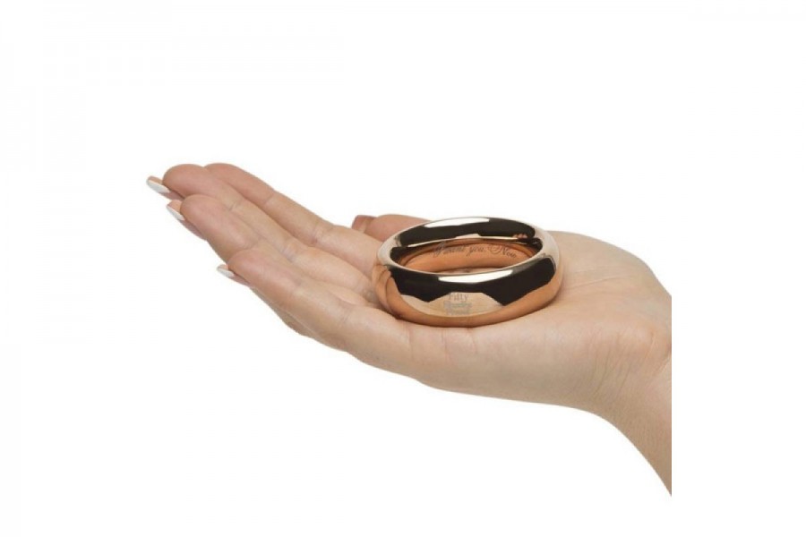 Fifty Shades Freed I Want You Now Steel Love Ring