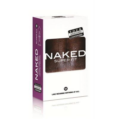 Four Seasons Naked Super Fit Condoms 12 Pack
