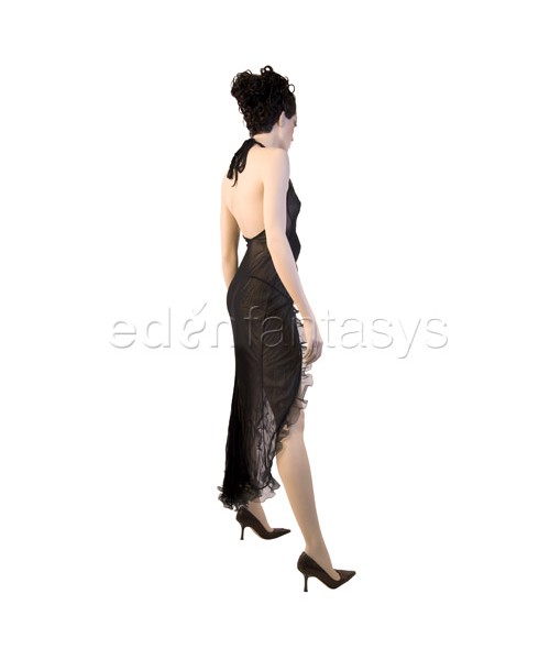 Halter wrap dress