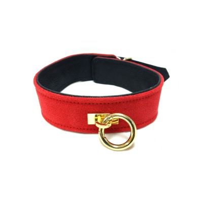Rouge Fifty Times Hotter Plain Collar Red