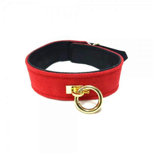 Rouge Fifty Times Hotter Plain Collar - Red