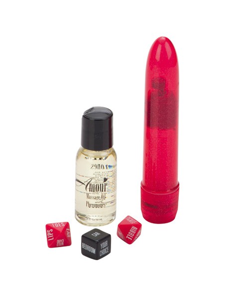 Amour playful massager romance kit