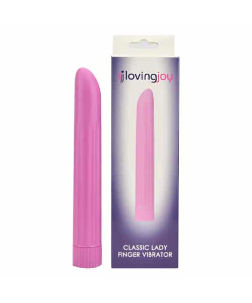 Loving Joy Classic Lady Finger Vibrator Pink