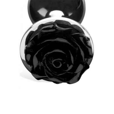 Booty Sparks 3 Metal Butt Plug with Rose Base