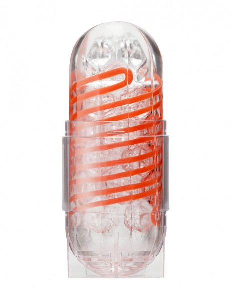 Tenga Spinner Spiral Motion 5.1" Masturbator - Hexa Texture