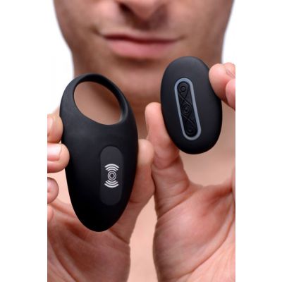 Under Control Vibrating Silicone Cock Ring Witih Remote