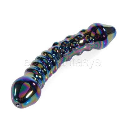 Multi colored pearlescent double dong