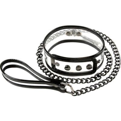Bare Bondage Collar Leash