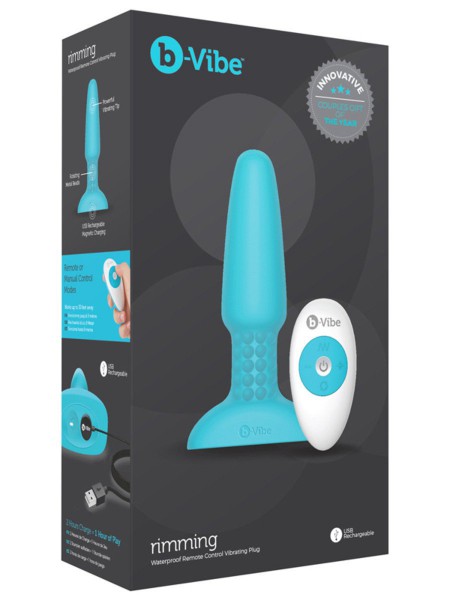 Rechargeable Rimming Butt Plug