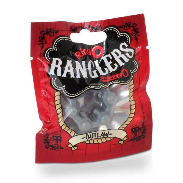 Screaming O Ranglers Outlaw Studded Silicone Cock Ring for Men