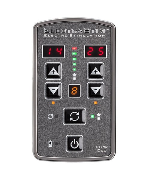 ElectraStim Flick Duo Stimulator Multi-Pack EM80-M Rechargeable Electrosex Set