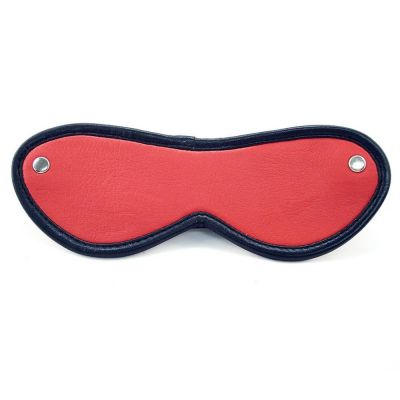 Harmony Red Leather Blindfold