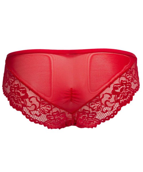 Flirty lace and mesh knickers queen size