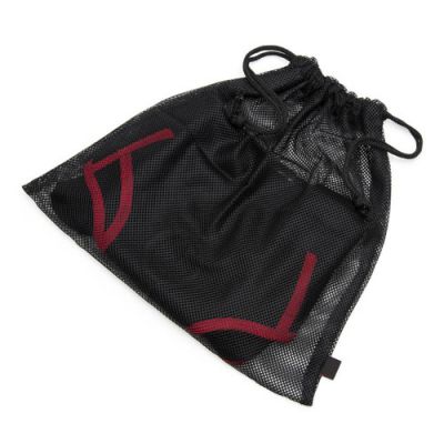 Black mesh gift bag