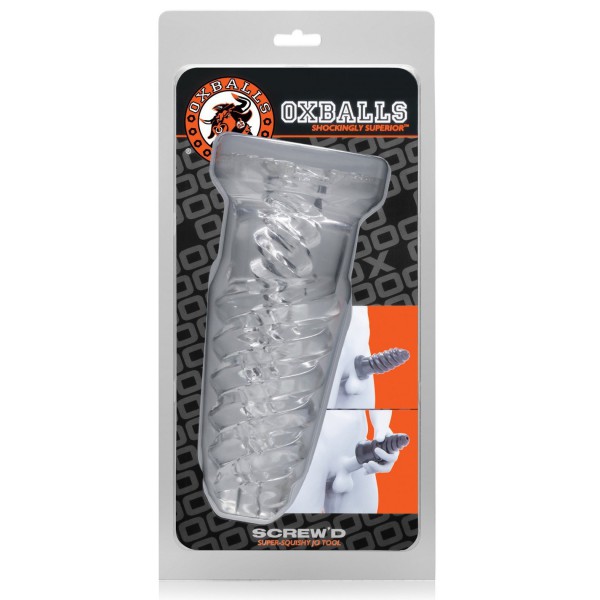 Oxballs Screwed Super Squish Corkscrew Jack Off Toy