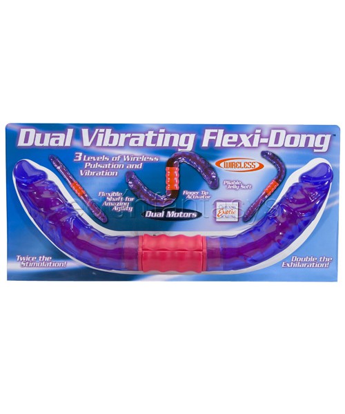 Dual vibrating flexi-dong