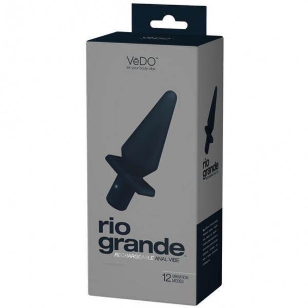 VeDO Rio Grande Anal Vibe - Just Black