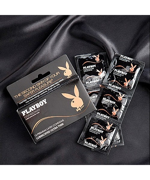 Ultra thin lubricated condoms