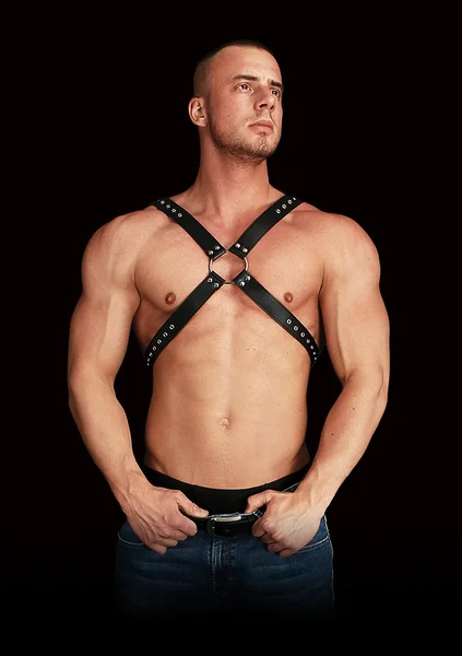 Adonis - High Halter - Black — image 10 of 13