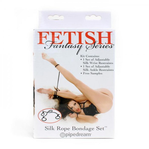 Fetish Fantasy Beginner's Silk Rope Bondage Set