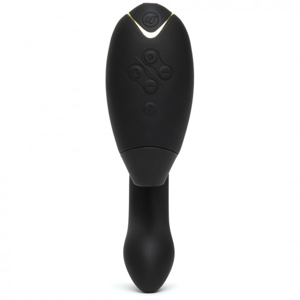 Womanizer Duo 8" Rabbit Vibrator with Pleasure Air Clitoral Stimulator