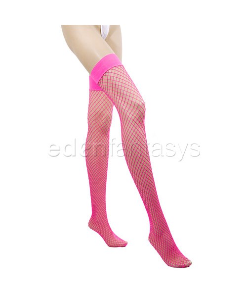 Industrial net thigh highs — image 13 of 16