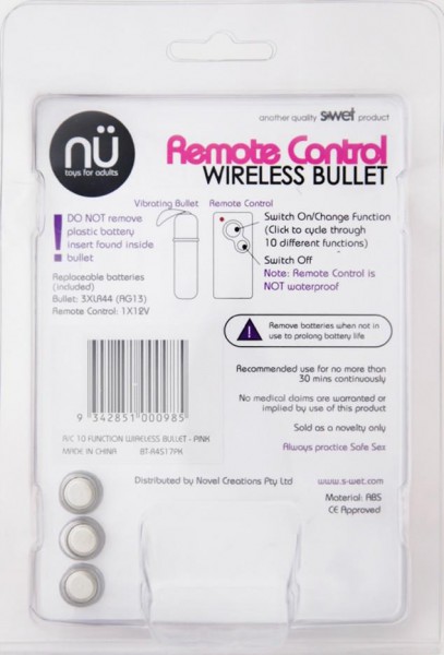 Swet Wireless 10 Function Bullet