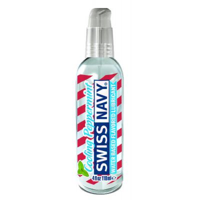 Swiss Navy Cooling Peppermint Lubricant 4oz 118ml