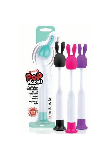 Screaming O Pop Rabbit Silicone Clit Wand — image 4 of 5