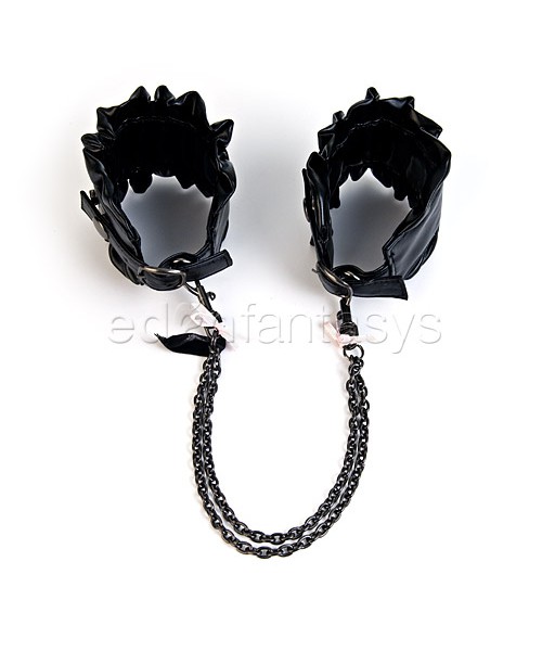 Good girl bad girl wrist cuffs