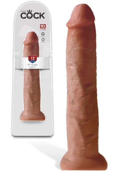 Pipedream 13" Realistic Dildo With Suction Cup Base