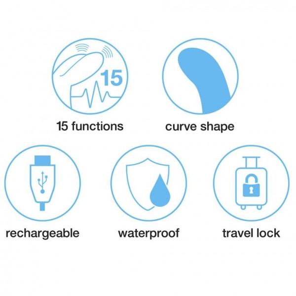 Happy Rabbit Slimline Curve Rechargeable Rabbit Vibrator