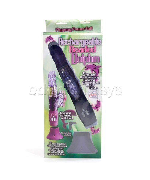 Rechargeable beaded dolphin