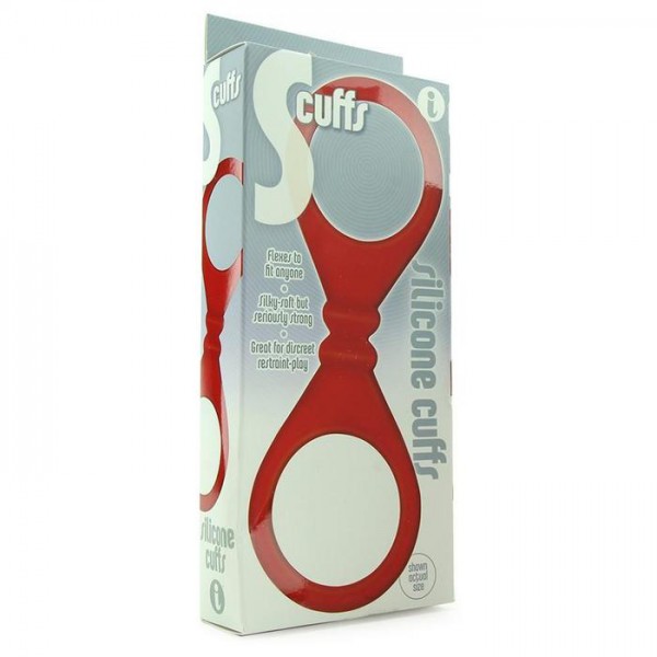 Frisky One Piece Silicone Handcuffs - Great For Beginners!