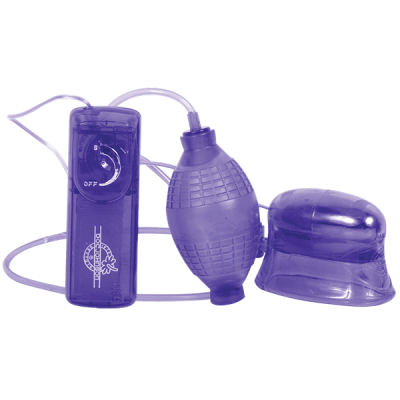 Pucker Up Vibrating Clitoral and Vaginal Pump