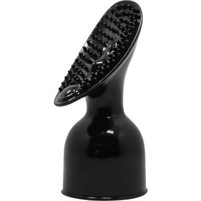 Petal Teaser Wand Massager Head Black