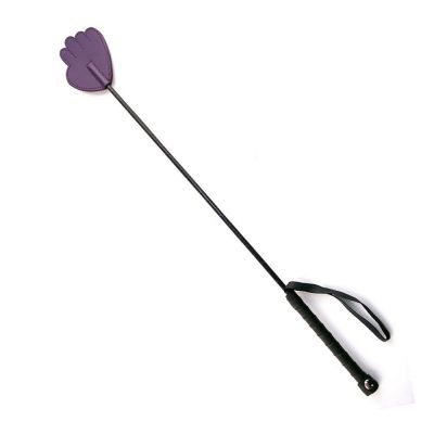 Rouge Purple Leather Hand Crop