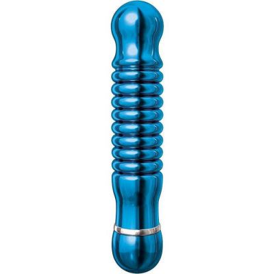 Pure Aluminium Medium Vibrator Waterproof Blue