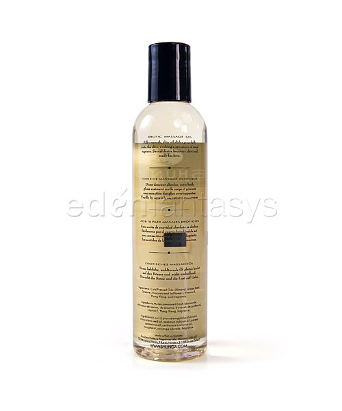 Exotic massage oil
