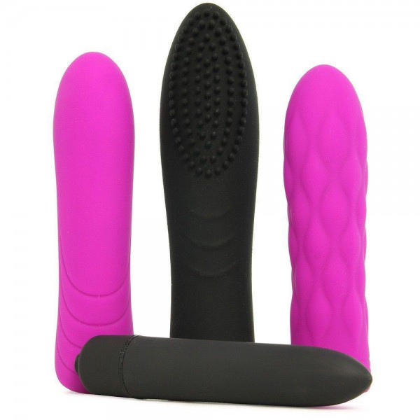 Silicone Pleasure Sleeve Trio