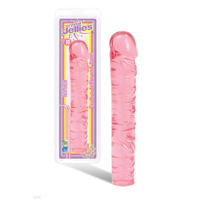 Doc Johnson 10 Jellies Classic Pink Dong